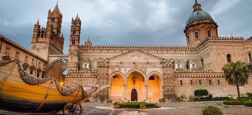 Blue Bubbles Cattedrale Leilighet Palermo Eksteriør bilde
